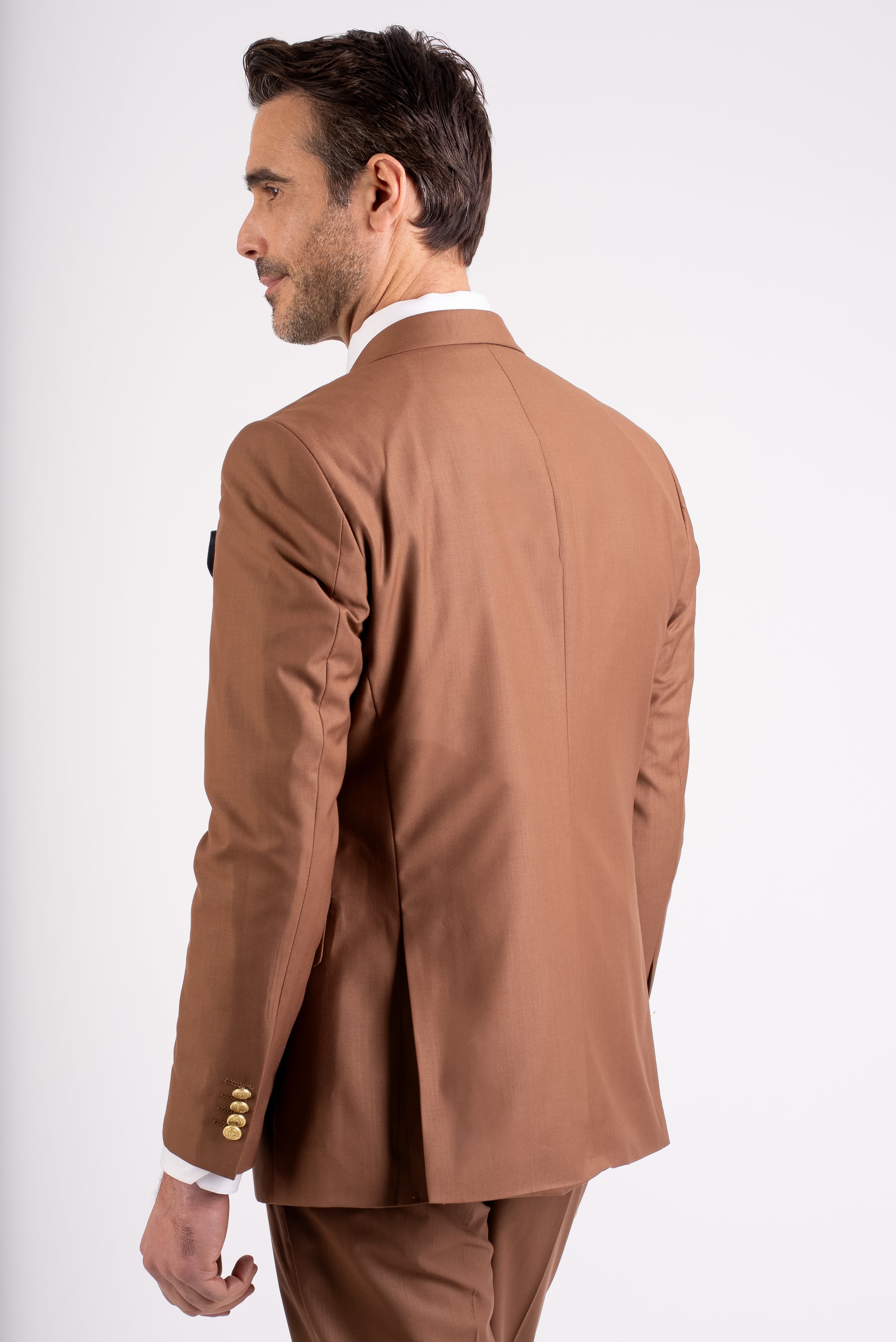 Double-Breasted Men’s Suit Tailored Fit