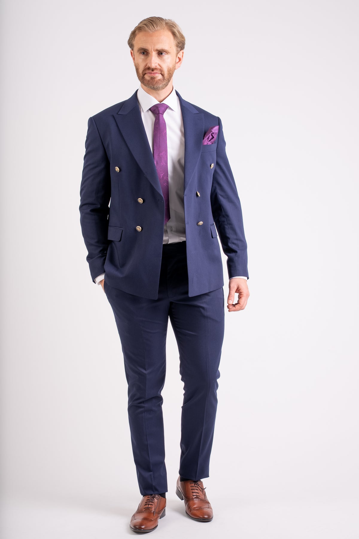 Double-Breasted Tailored Fit