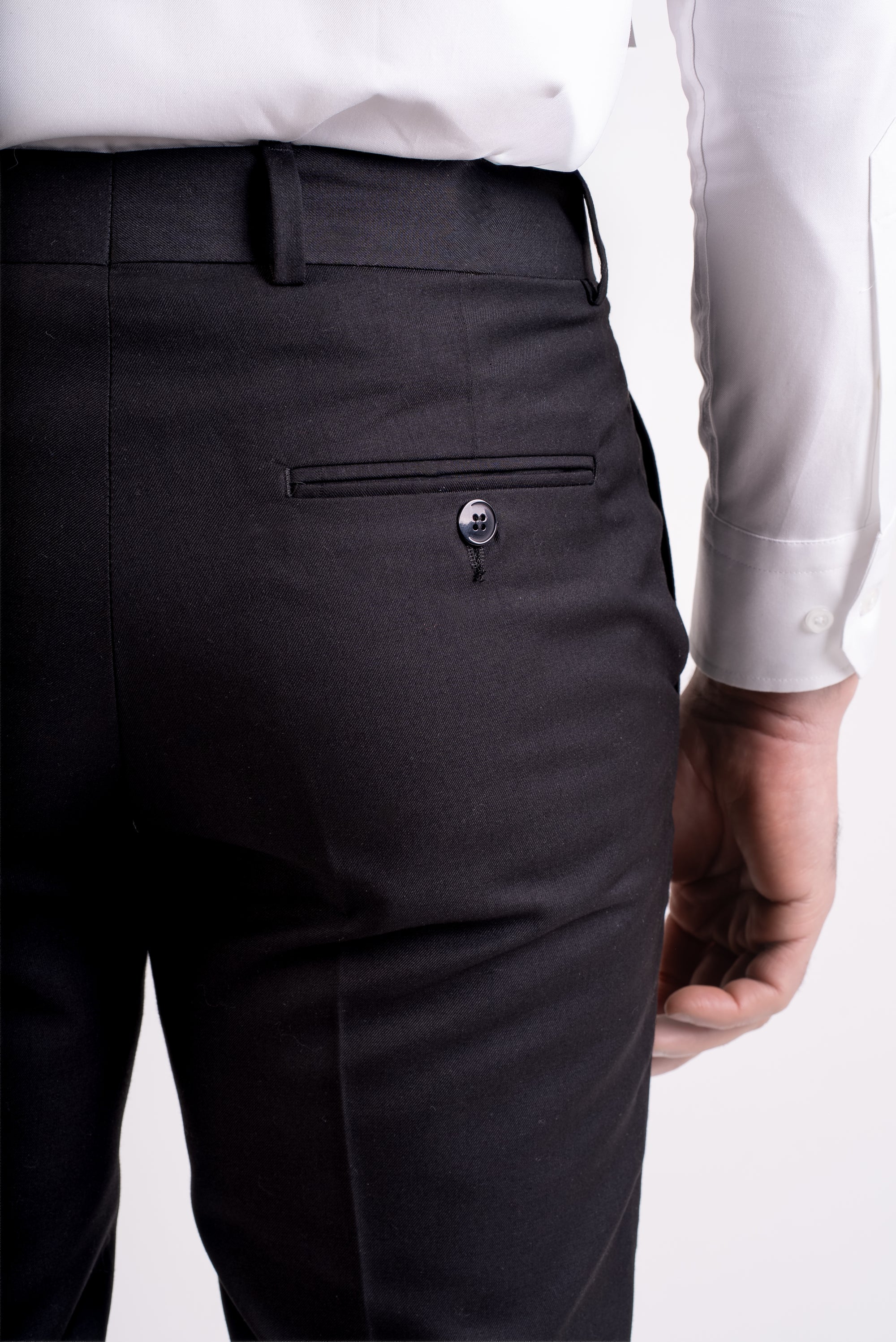 Black Double Breasted Suit