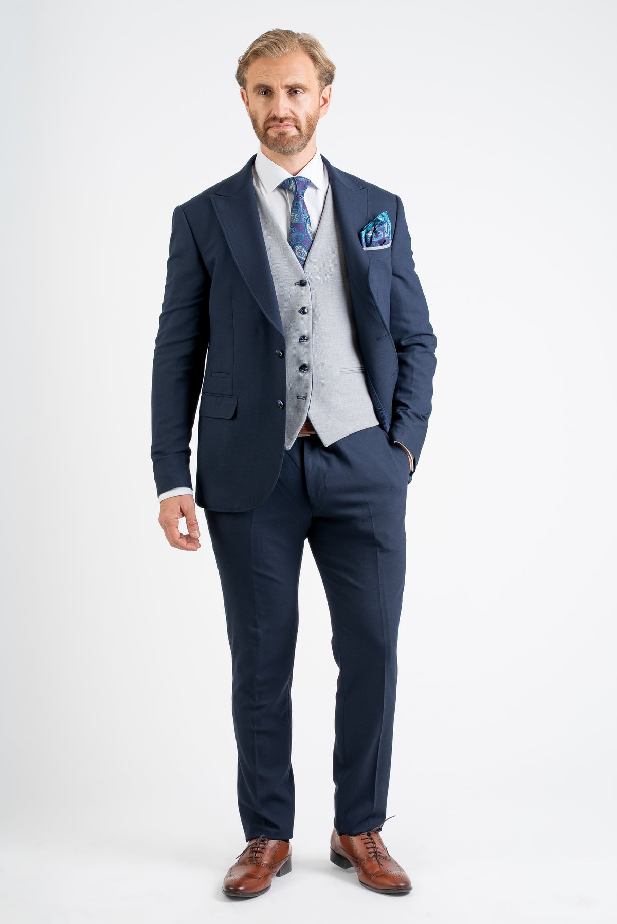 Men’s Three Piece Tailored Fit
