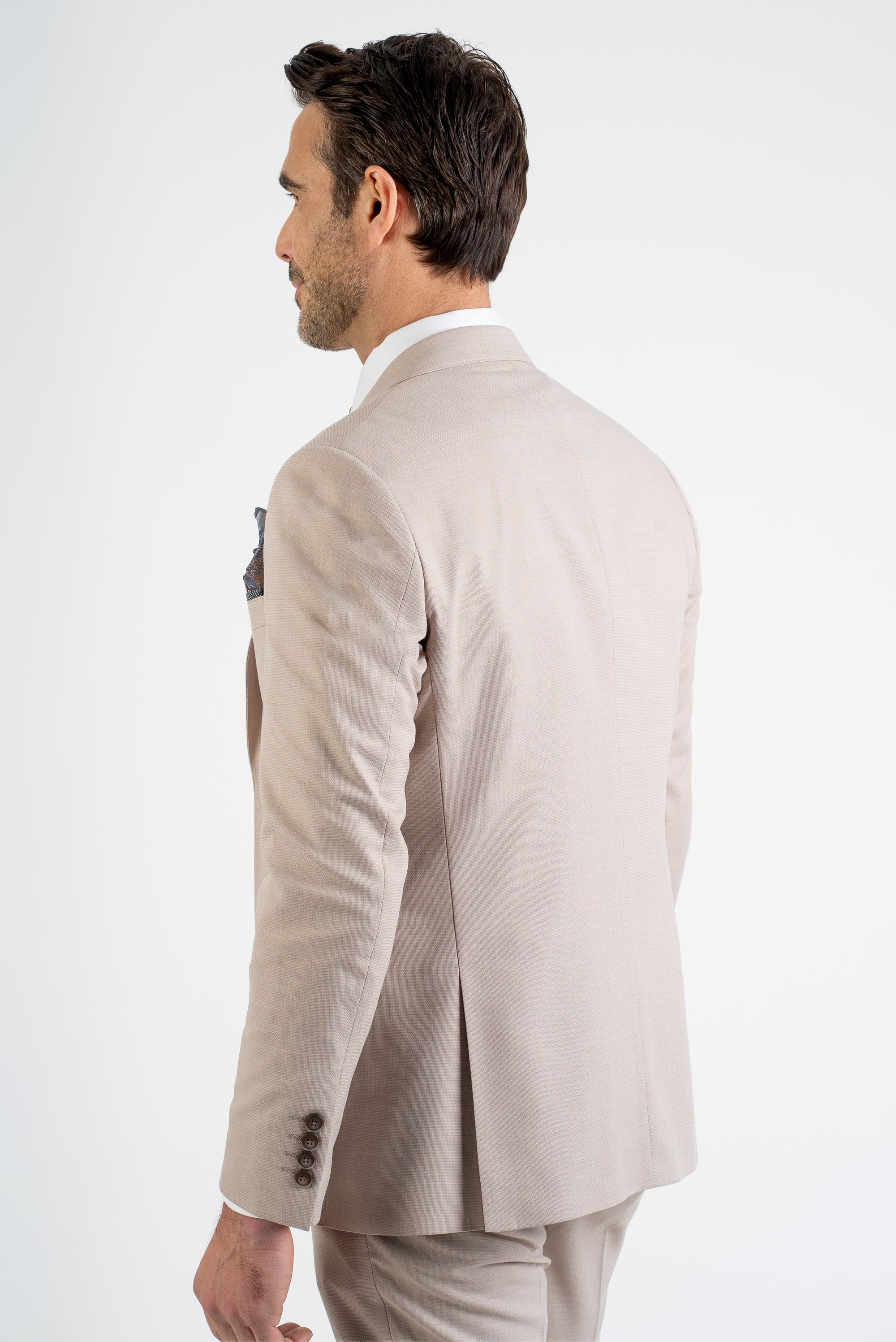Gabetti Elegant Slim Fit Beige Suit