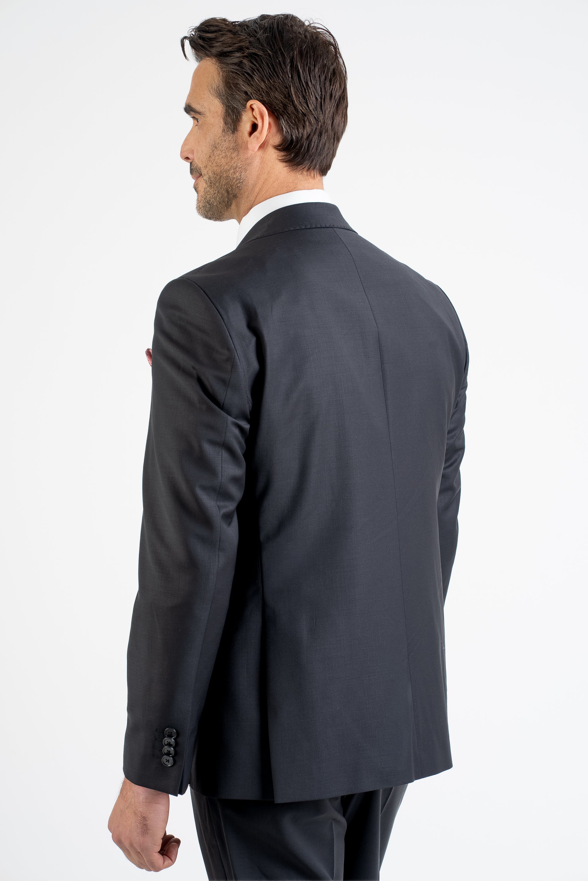 Elegant Charcoal Grey Suit