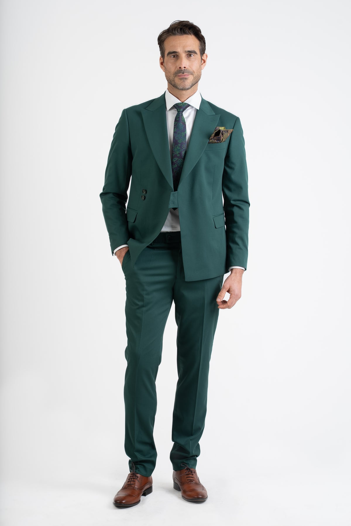 Green Tailored Suit