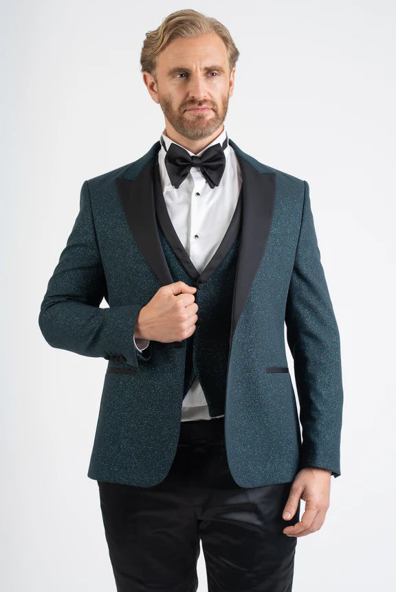 Three Piece Tuxedo Green