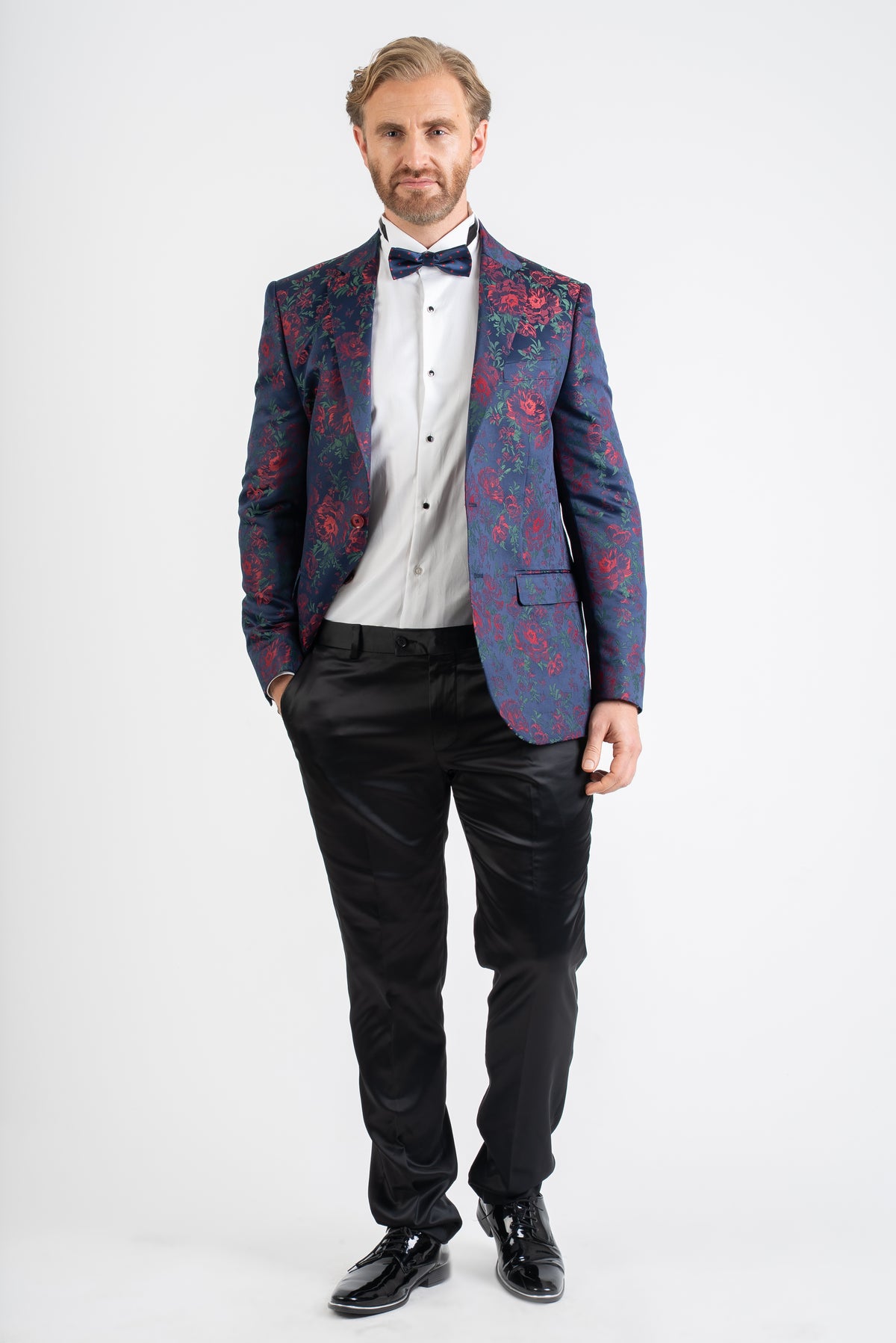 Jacquard Dinner Jacket & Trousers Set