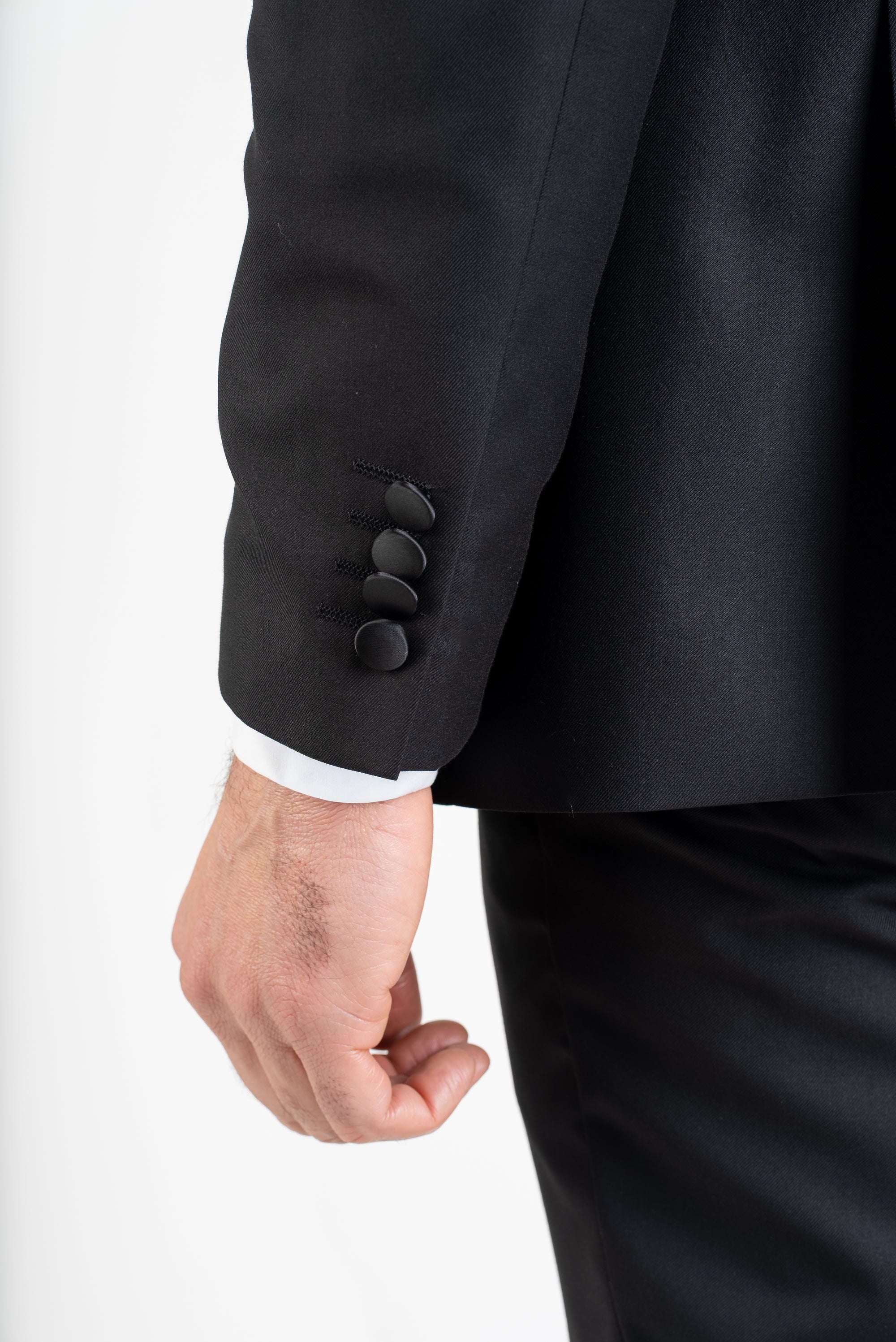 Black Double Breasted Dinner Suit