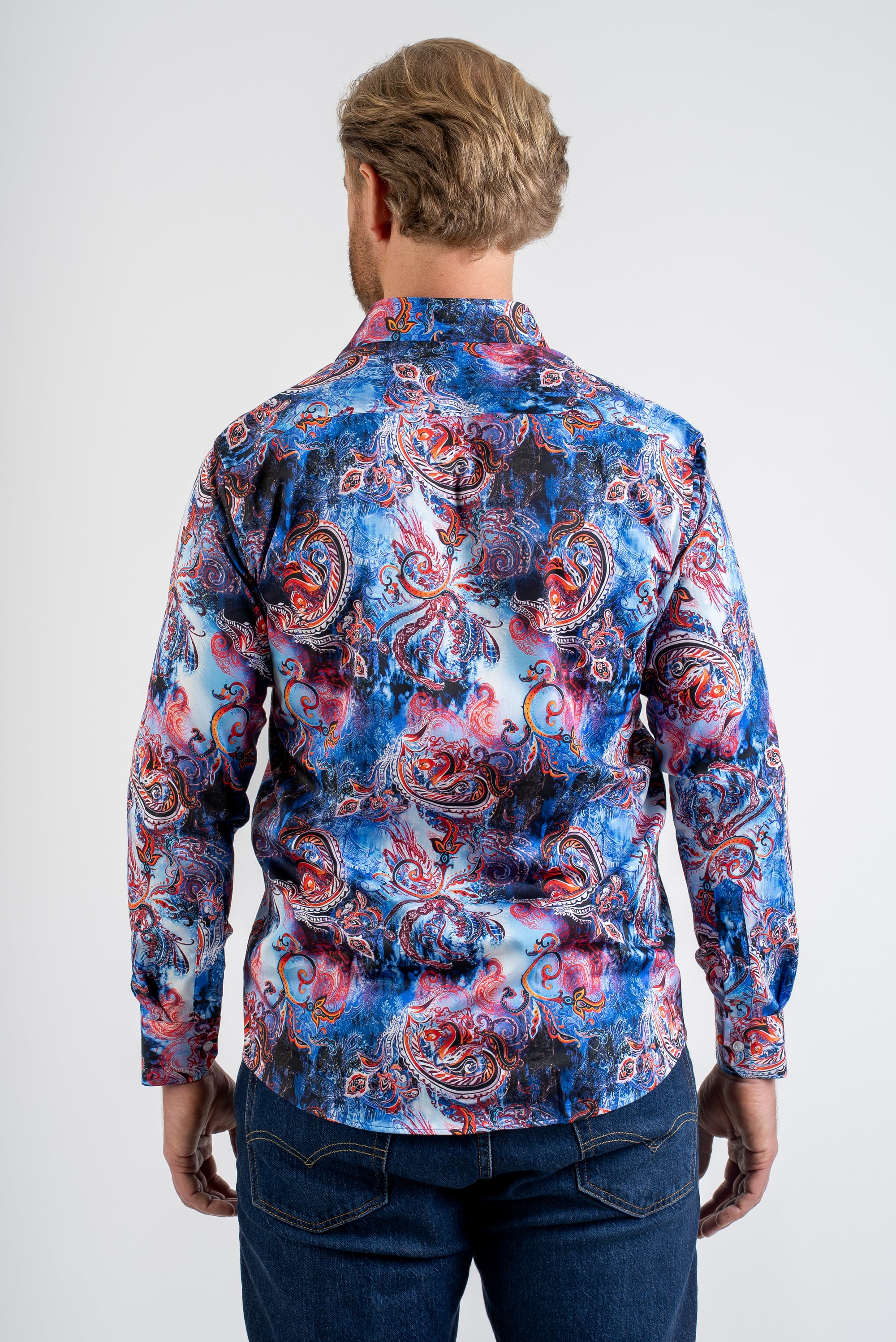 Men’s Patterned Shirt Tailored Fit